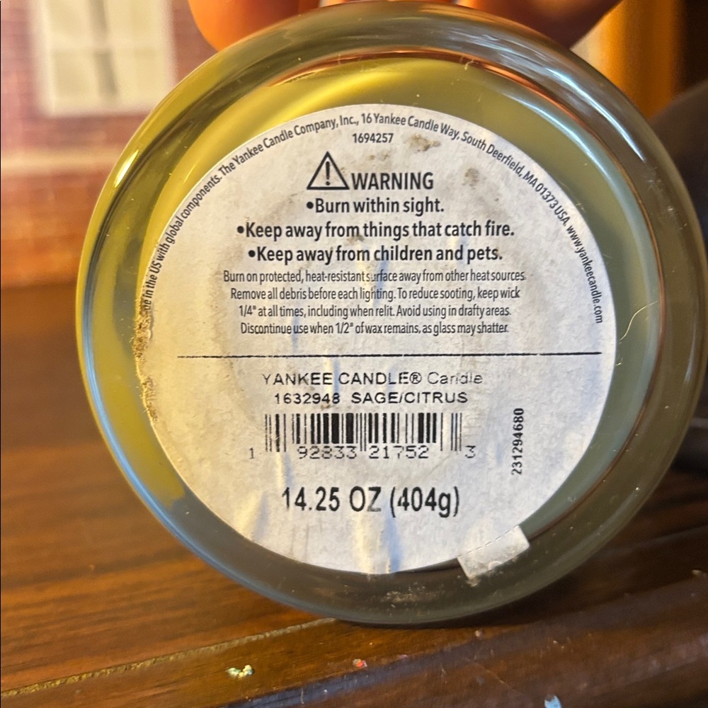Yankee Candle Sage & Citrus Medium Duo! - Picture 4 of 4
